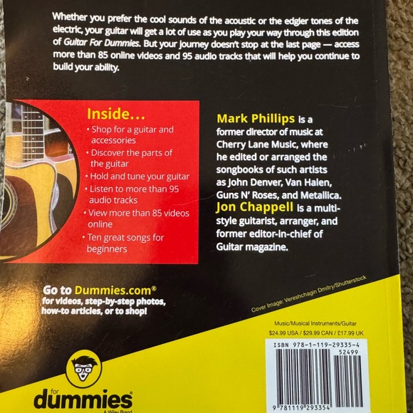 Guitar for Dummies Book - Picture 7 of 8